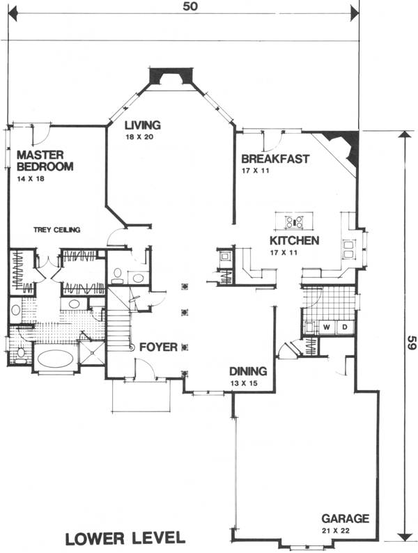 Lower Level Floorplan